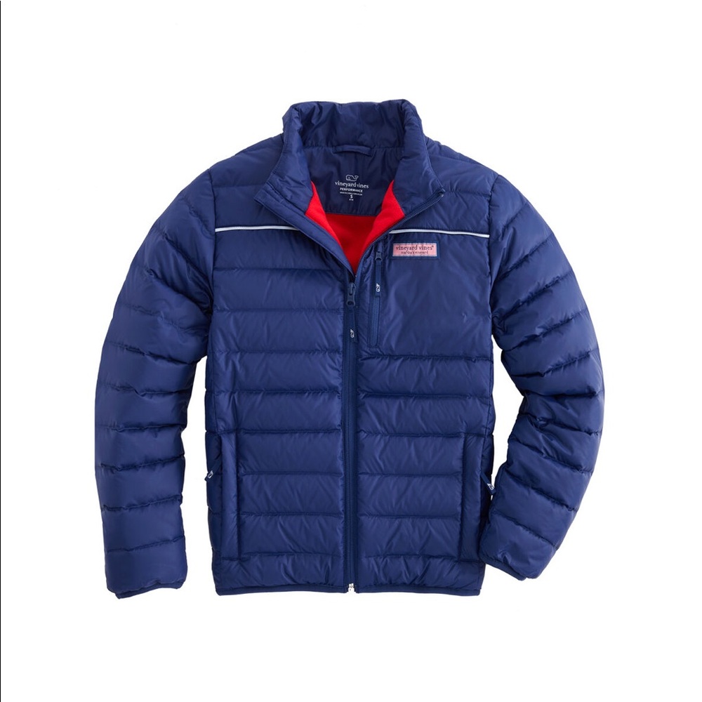 Vineyard Vines Boys Mountain Weekend Puffer Jacket